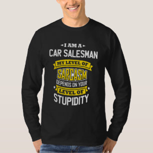 Camiseta Designer Idea Sarcasm Piada Car Vendedores