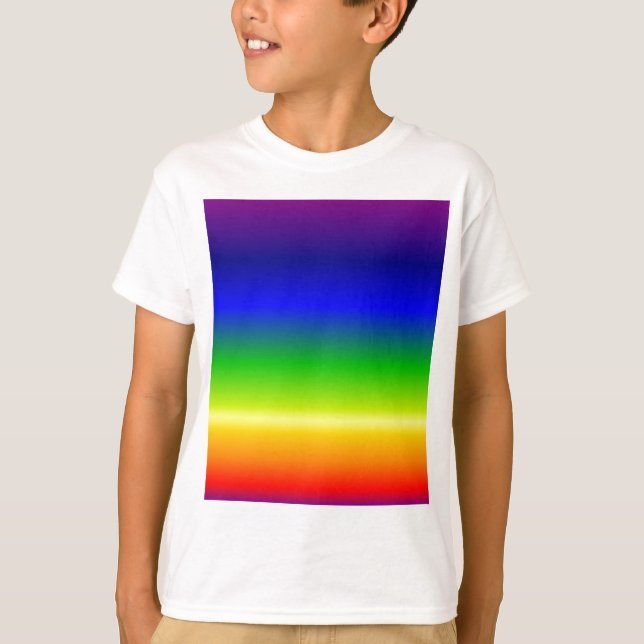 Camiseta Designer Personalizado de Cor Colorida (Frente)