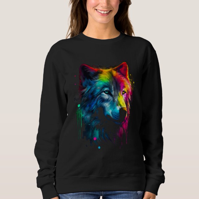 Camiseta Designer Professional Artist Wolf (Frente)
