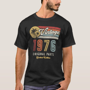 Camiseta Designo de Aniversário para Clássico 50º 1976 50 A