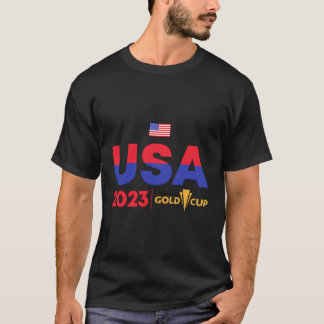 Camiseta Designs Americanas Do Torneio GoldCup