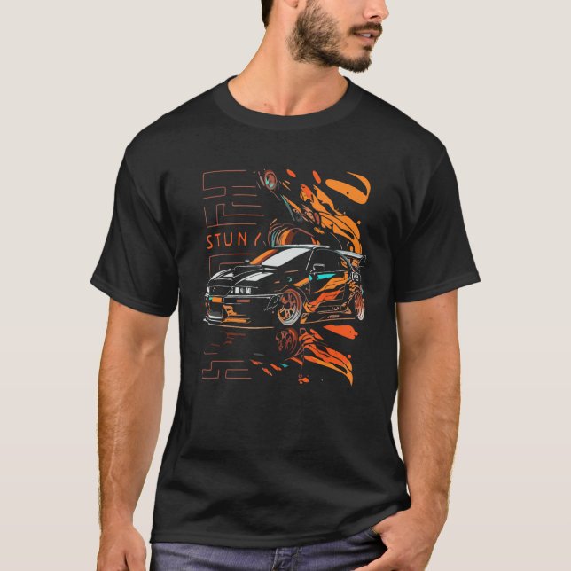 Camiseta Designs and tuning sayings for Japanese car fans (Frente)