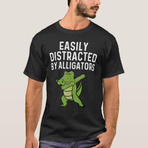 Camiseta Designs De Alligador Para Homens Mulheres Répteis