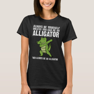 Camiseta Designs De Alligador Para Homens Mulheres Répteis