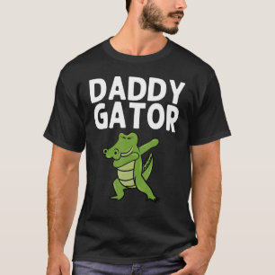 Camiseta Designs De Alligador Para Homens Pais Gator De Rép