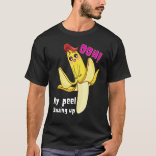 Camiseta Designs De Banana... Parece Que A Minha Pele Sopra