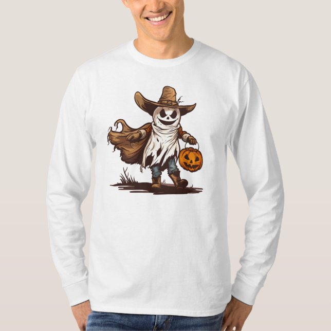 Camiseta Designs de colheita de assombro (Frente)