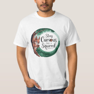 Camiseta Designs de esquilo para Amantes de os animais