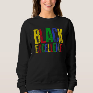 Camiseta Designs De Excelência Negra Para Homens Orgulho Ne