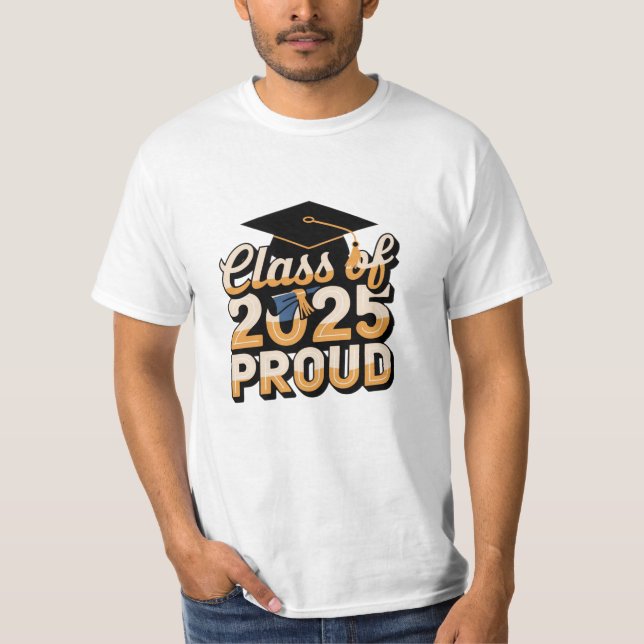 Camiseta Designs de Graduação Brancos e Brancos (Frente)