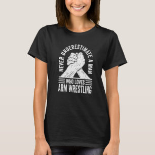 Camiseta Designs De Luta E Luta De Braço Para Ar