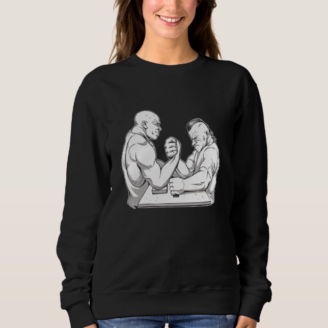 Camiseta Designs De Luta E Luta Para Braço (Frente)
