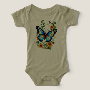 Camiseta Designs de moda com mosca da manteiga.Todas-T-cami