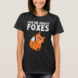 Camiseta Designs De Raposa Para Homens Raposa Raposa Animai
