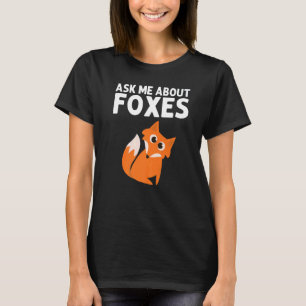 Camiseta Designs De Raposa Para Homens Raposa Raposa Animai
