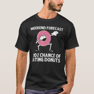 Camiseta Designs De rosquinha Para Masculinas Fresco