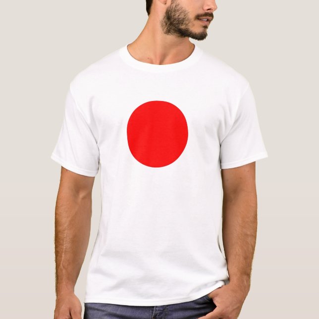 Camiseta Designs de Sinalizador do Japão (Frente)