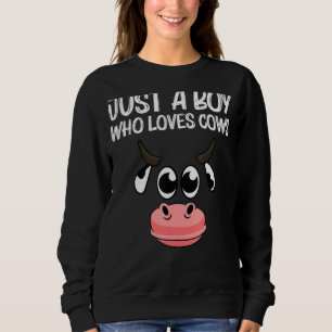 Camiseta Designs De Vaca Para Rapazes Crianças Criação De B