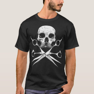 Camiseta Designs Engraçadas De Cabeleireiro Para Homens