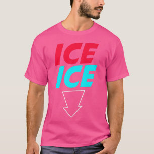 Camiseta Designs Engraçadas E Bonitas De Gelo Para Gravidez