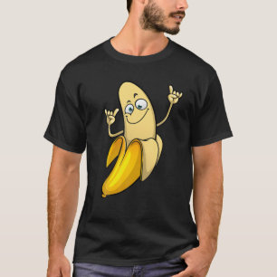 Camiseta Designs Engraçados De Banana Para Homens Frutas Lo