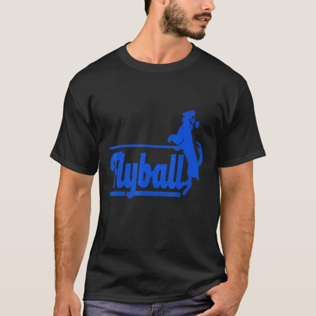 Camiseta Designs Legal para cães retrorreflectores Flyball  (Frente)