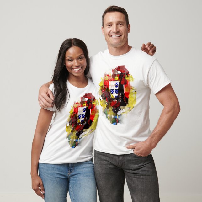 Camiseta Designs portuguesas (Unissex)