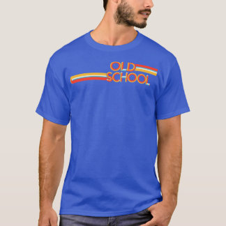 Camiseta Designs Retro da Escola Antiga