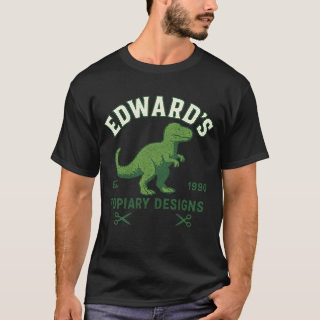 Camiseta Designs Topiary de Edward (Frente)