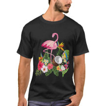 Designs tropicais Flamingo