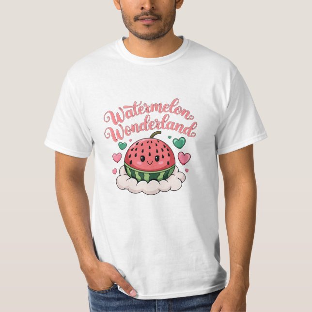 Camiseta Designs únicos para ventiladores de melancia (Frente)