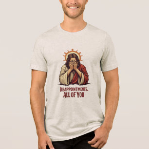 Camiseta Desilusões De Todos Vocês - Engraçado Facepalm De 