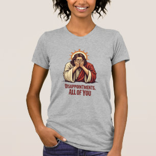 Camiseta Desilusões De Todos Vocês - Engraçado Facepalm De