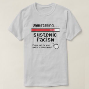 Camiseta Desinstalação do Racismo Sistêmico