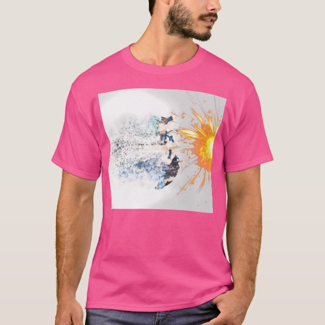 Camiseta Desintegração de Anime (Frente)