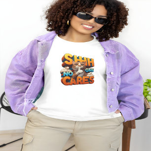 Camiseta Desinteresse Felino Silencioso