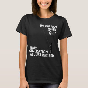 Camiseta Desistência silenciosa de aposentadoria
