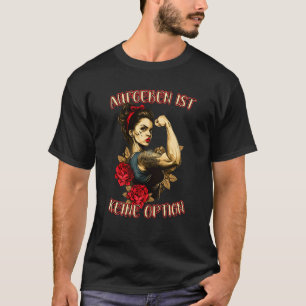 Camiseta Desistir Não É Uma Opção De Mulher Forte Mãe R