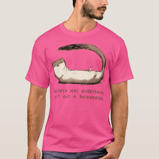 Camiseta Deskweasel (Frente)