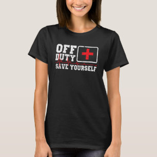 Camiseta Desligado - Salve-Se Polícia - Bombeiro 1