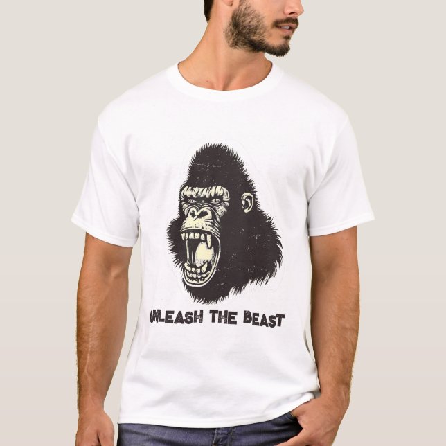 CAMISETA "DESLIGAR A BEAST" (Frente)