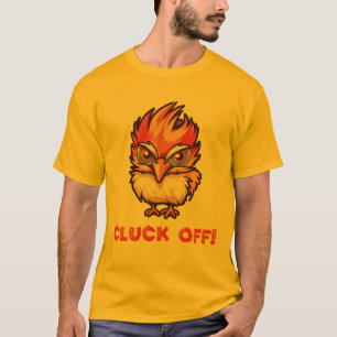Camiseta Desligar Frango Engraçado