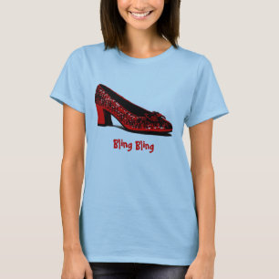 Camiseta deslizadores vermelhos, Bling Bling