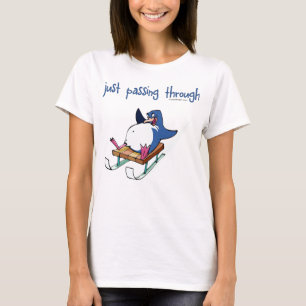 Camiseta Deslizamento do pinguim