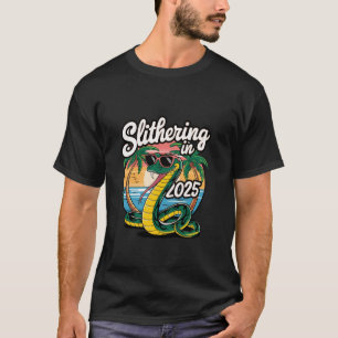 Camiseta Deslizamento em 2025 Chinês Lunar Engraçado Ano No
