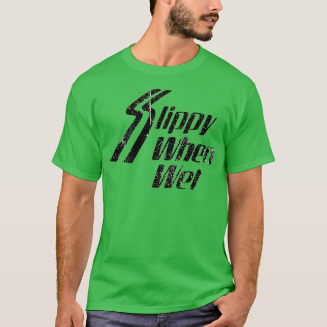 Camiseta Deslizar Quando Molhado (Frente)