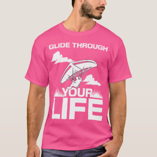 Camiseta Deslize pela Sua Vida com Asa Delta