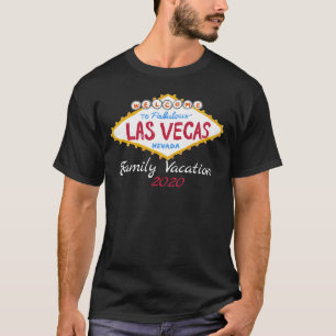 Camiseta Deslocações em Grupo de Férias da Família Las 