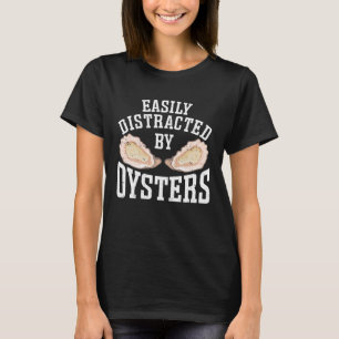 Camiseta Deslocado Facilmente Por Ostras Marinhas