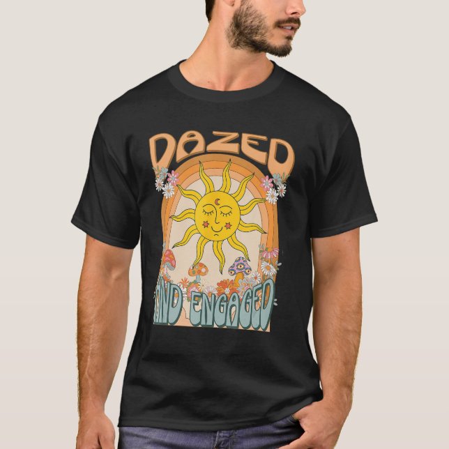 Camiseta Deslumbrada E Compromissada Festa de Despedida de  (Frente)